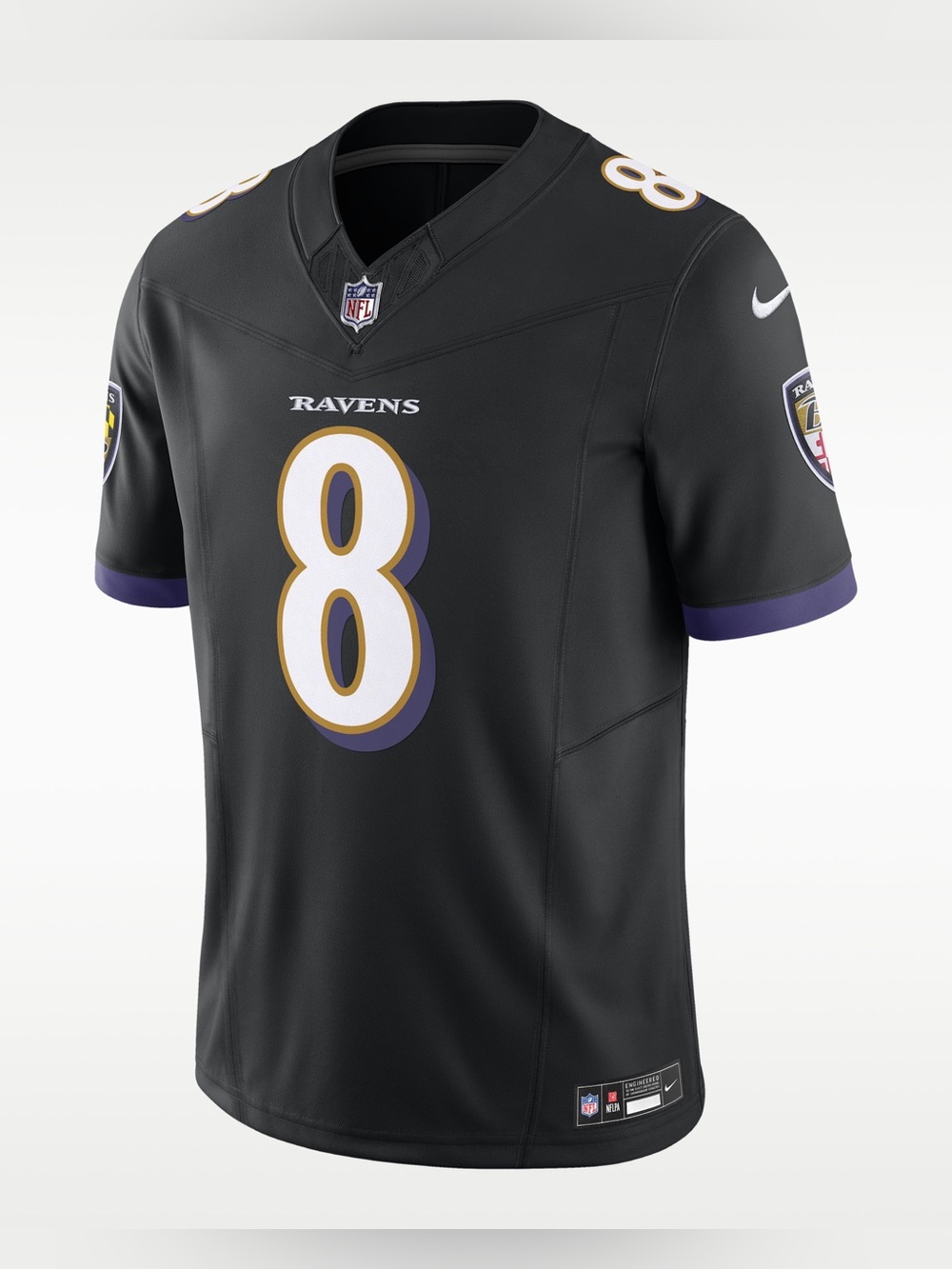Baltimore Ravens Lamar Jackson #8 Men's Jersey Stitched, Size Small